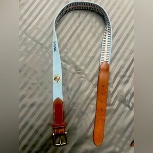 PETER MILLAR Belt-sky blue